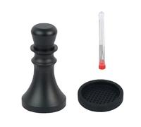 Yopeissn 58mm WDT Italian Loose Powder 2-In-1 Powder, Powder Distributor, Powder Hammer, Loose Powder Needle Coffee Tamper