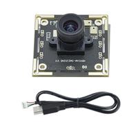 Yopeissn 5MP 2K Camera Module Built-in Microphone USB Free Driver Adjustable Manual-Focus Camera Lens Assembly 100° for PC
