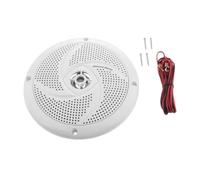 Yopeissn 6.5Inch Marine Speaker Waterproof 60W Boat Speaker Audio Amplifier Loudspeaker with Cable for Boat Marine Car RV Sound Easy Install Easy to Use