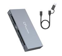 Yopeissn 6 in 1 CFexpress Type B Card Reader for CFexpress Type B/SD/TF//XD/MS,USB 3.2 Gen 2 10Gbps CFexpress Adapter Memory