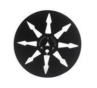 Yopeissn 7 Inch 8 Hole Opener Empty Reel Aluminum Tape Recorders forPioneer Analog Audio Recorder Black