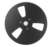 Yopeissn 7 Inch Empty Tape Reel 1/4 Empty Tape Reel 3 Holes Wind Resistance Holes Open Reel Sound Takeup Reel for Recording A