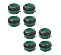 Yopeissn 8PCS Fixing Mat for Laundry Appliances Compatible Most Washers and Dryers Home Dormitory Office Accessory Green