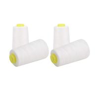 Yopeissn All-Purpose White Thread for Sewing Polyester Sewing Thread of 3000 Yards Each Spool Thread for Sewing Machine Thread Easy to Use 11.5 X 6.5cm