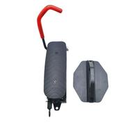 Yopeissn Bicycle Wall Hook, Bicycle Rack, Wall Rack, Adjustable Parking Rack, Mountain Bike Display Rack Red Hooks with Gear