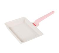 Yopeissn Breakfast Pot Wheat Rice Stone Nonstick Household Rectangular Omelet Smokeless Pan(22 cm)