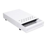 Yopeissn Carbon Steel Coffee Knock Box Drawer Thickened Residue Powder Box for Home and Cafe Use Easy to Clean B