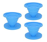Yopeissn Coffee Filter Foldable Reusable Coffee Filter Cone for Hand-Brewed Coffee Ideal for Hiking Camping Home Offices C