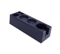 Yopeissn Coffee Tamping Station 51/58mm Organizer Adjustable Nonslip Multifunctional Easy Use Sturdy Coffee Tamper Base