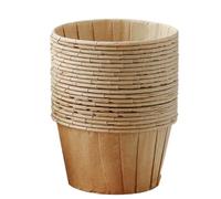 Yopeissn Cupcake Cups, Household Roll Muffin Cups, High Temperature Paper Trays, Dessert Steam Oven Baking Molds B
