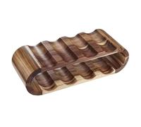 Yopeissn Double Layered Wine Rack Wine Bottle Display Rack Ornaments Restaurant Bar Tabletop European Style Red Wine Rack