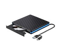 Yopeissn DVD Player External Optical Drive RW Drive External Optical Drive Player ABS 1Set