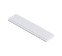 Yopeissn Keyboard Wrist Rest Pad Support with Desktop Partition Storage Case,for Computer Keyboard, Office Easy Install Easy to Use White