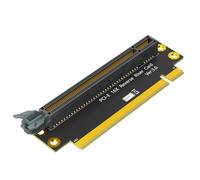 Yopeissn Male to Female Riser Card Male to Female Riser Card Plastic PCI-E 16X 3.0 90 Degree Reverse for 2U Server (Installation Direction Towards CPU)