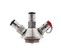 Yopeissn Mini Kegball Lock Faucet System, 35/65 PsiPRV, Suitable for All Mini Beer Kegs for Home Brewing.