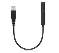 Yopeissn Mini USB Condenser Microphone, Mini Recording Wired Microphone for Singing, Voice Chat, Webcast, Online Teaching, Easy to Use Fine Workmanship