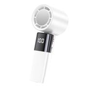 Yopeissn Mini Violent Turbo Fan Outdoor Turbo Portable Fan Plastic 100 Speed Adjustable Small Fan,A