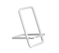 Yopeissn Mobile Phone Stand Desktop Lazy Holder Bedside Foldable Multi-Function Support for 4-8inch Smartphone Silver
