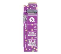 Yopeissn NVMe M.2 to EDSFF E1.S SSD Riser Card Adapter M.2 Key NVME to EDSFF SSD Adapters Convert Card PCIE 4.0 X4 Expansion Card