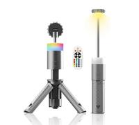 Yopeissn Outdoor Camping Light 6000mAh Rechargeable Telescopic Camping Lantern Portable Tent Lamp with Automatic Triangle Stand