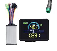 Yopeissn P5C Electric Bike LCD Display Meter 24V-60V+36V/48V 350W Sine Wave Controller UART Ebike Color LCD Display Meter 5PIN