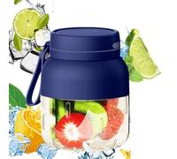 Yopeissn Portable Electric Juicer Cup Rechargeable Fruit Juicer for Students, Large Capacity Ideal for School & Home Use B