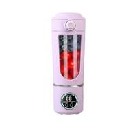 Yopeissn Portable Juice Maker Blender for Shakes Smoothies 700ML 12-Blades Fast Mixing 2 in 1 Blender Personal Juicer 7.4V C