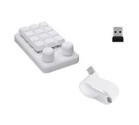 Yopeissn Programming Macro Custom Keyboard RGB Copy Paste Mini Game Mechanical Hotswap Macropad Bluetooth5.0+Wired+2.4G Wireless