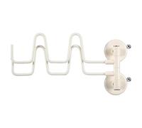 Yopeissn Rotatable Suction Cup Shoe Rack - Slipper Hanger for Bathroom & Balcony, Wall Mounted with Water Draining Feature