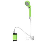Yopeissn Shower Electric Shower Charging Bathing Artifact Shower Suit Simple Camping Water Pump Green