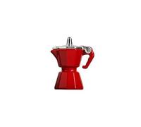 Yopeissn Simulation Mini Coffee Pot Doll House Coffee Utensils Model for Children Metal Red