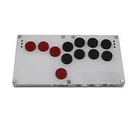 Yopeissn Slim Finger Joystick Full Button Arcade Fight Controller Game Controller with Hot-Swap Function for Favorite Arcade Game 23.6 X 12.5 X 1.5CM