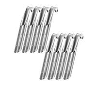Yopeissn Stainless Steel Tea Diffuser, Tea Pipe Tea Infuser with Hanging Hook Handle Fine Holes Loose Tea Leaf Coffee