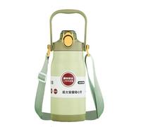 Yopeissn Thermal Water Bottle Keep Cold and Hot Water Bottle Bottles for Water Tea Coffee Vacuum Flasks Stainless Steel Green
