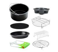Yopeissn Toast Rack, Bread Rack, Air Fryer Accessories, Air Fryer Accessories, Suitable for 3.5QT-5.8QT Cake Grill Accessories.