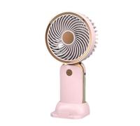 Yopeissn USB Mini Handheld Fan Small Personal Fan Makeup Eyelash Fan for Hiking Traveling Home Office D