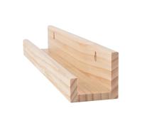 Yopeissn Vinyl Record Stand Display Wall Mount Solid Wood Album Shelf Bracket Hanging Storage LP Holder