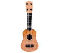 Yopeissn Yellow Kids Classical Ukulele Guitar Toy Early Education Small Guitar Supplies Adjustable