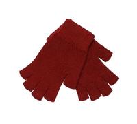 YOPI Half Finger Cashmere Glove Short Wool Knitted Wrist Mitten Winter Warm Unisex Wool Stretch Fingerless Gloves