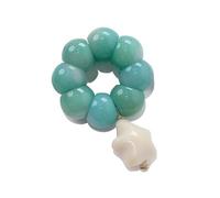 YOPI Hand-Twisted Bodhi Root Beads Fingertip Disc Ideal For Mindfulness And Focus(Starstyle,17mm)