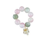 YOPI Natural Bodhi Root Round Beads - Hand-Twisted DIY Finger-Wrap Accessories for Stress Relief(Color1)