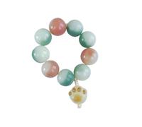 YOPI Natural Bodhi Root Round Beads - Hand-Twisted DIY Finger-Wrap Accessories for Stress Relief(Color10)