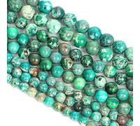 YOPI Natural Emperor Stone Woven Bracelet - 4MM/6MM/8MM Round Beads for Stylish Accessories(HYD14-8,6MM(63PCS))