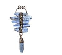 YOPI Natural Stone Style Amorphous White Crystal Pendant - Unique Raw Stone Jewelry for All Occasions(Color1)