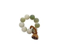 YOPI Natural White Jade Bodhi Root Hand-Twisted Finger Beads Collection - Soft Fingertip String Beads for Meditation and Mindfulness(Color2)
