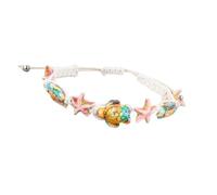 YOPI Turquoise Summer Beach Bracelet - Handmade Boho Jewelry for Women(pink)