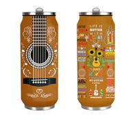 YOPIGOT Guitar Tumbler Gifts For Teens Guitarist Men Women Music Lovers,Gifts For Guitar Players,Guitarist Tumbler Insulated Stainless Steel With Lid 17 Oz