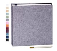 Yopih Photo Album Self Adhesive 10x15 8x13 13x18 15x20 20x25 cm 60 Pages Scrapbook Album DIY Scrap Book with A Pen