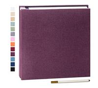 Yopih Photo Album Self Adhesive 10x15 8x13 13x18 15x20 20x25 cm 60 Pages Scrapbook Album DIY Scrap Book with A Pen