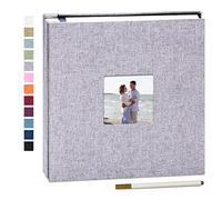 Yopih Self Adhesive Photo Album 10x15 8x13 13x18 15x20 20x25 cm 60 Pages Scrapbook Album DIY Scrap Book with A Pen